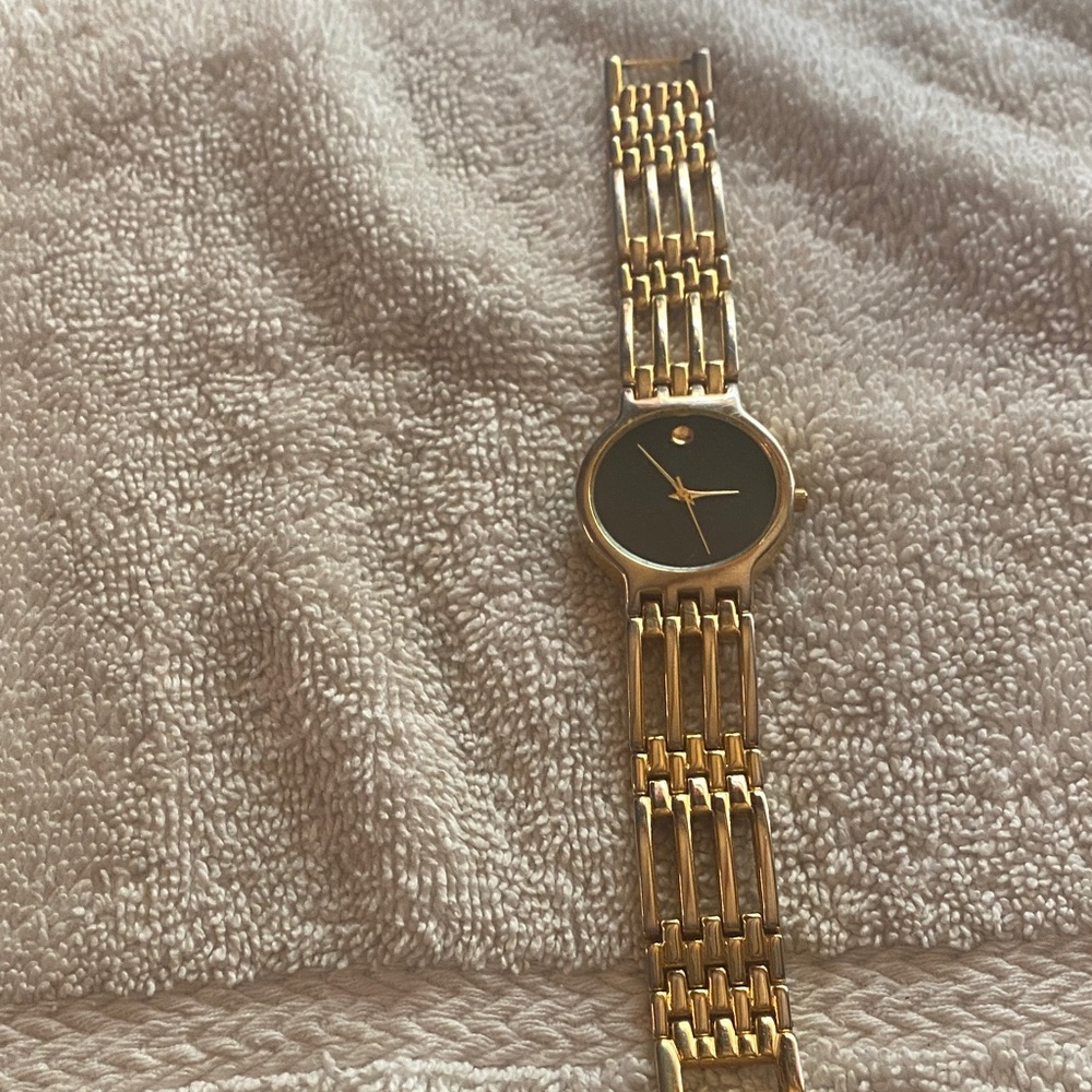 Mavado  Gold and Black Watch